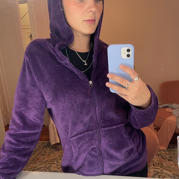 Purple sip up veste - Picture 4 of 4